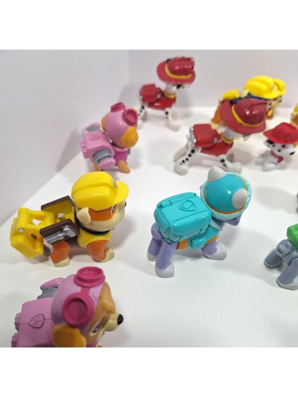Paw Patrol Action Figures Chase Marshall Skye Rocky Rubble Everest Zuma 18 Lot - Picture 9 of 13